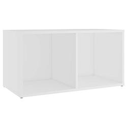 Foto van Vidaxl tv-meubel 72x35x36,5 cm spaanplaat wit