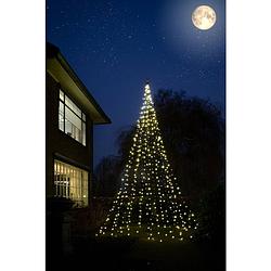 Foto van Christmas united vlaggenmast kerstboom 600cm - 720 led