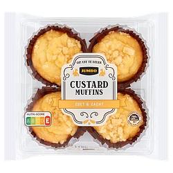 Foto van Jumbo custard muffins 180g