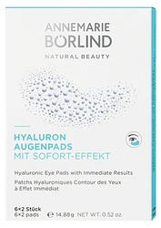 Foto van Annemarie borlind hyaluronic eye pads 6x2st