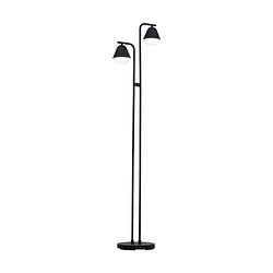 Foto van Eglo palbieta - staande lamp - gu10 - 153 cm - zwart