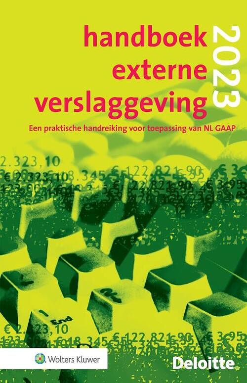 Foto van Handboek externe verslaggeving 2023 - paperback (9789013172515)