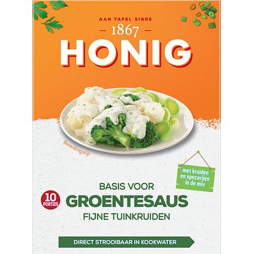 Foto van Honig mix voor groentesaus tuinkruiden 150g bij jumbo