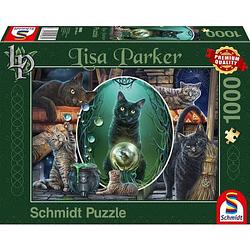 Foto van Schmidt spiele magische katten puzzel, 1000 stuks