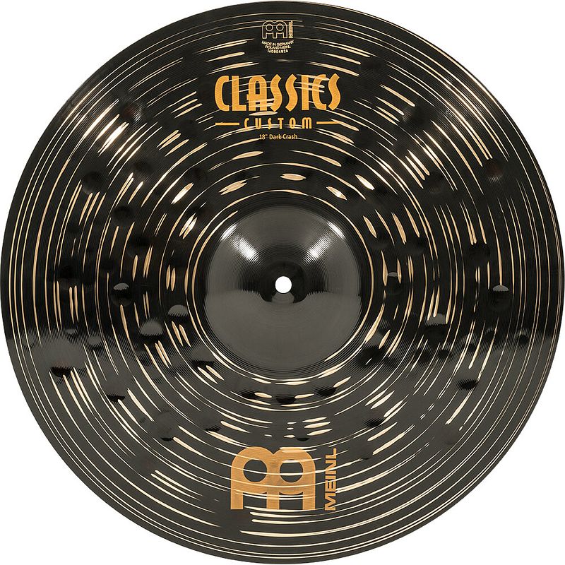 Foto van Meinl cc18dac classics custom dark crash 18 inch