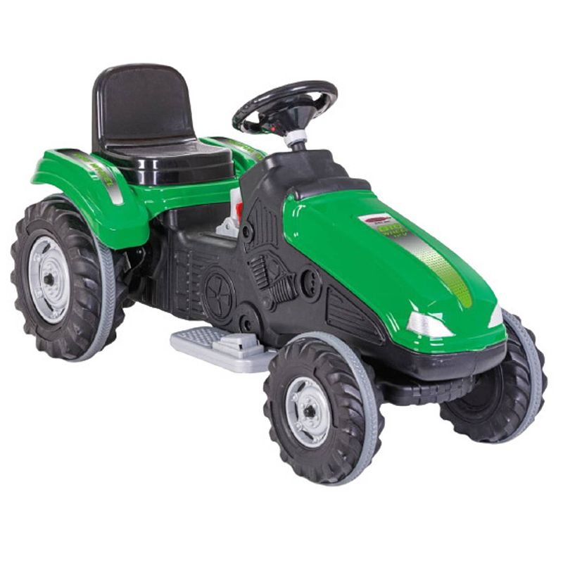 Foto van Jamara tractor ride on big wheel 12 v junior 114 x 53 cm groen