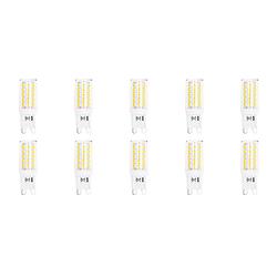 Foto van Led lamp 10 pack - aigi - g9 fitting - 3w - warm wit 3000k vervangt 32w