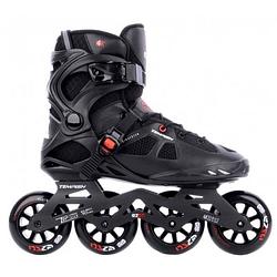 Foto van Tempish inline skates ezza 90 softboot 85a zwart/rood maat 40