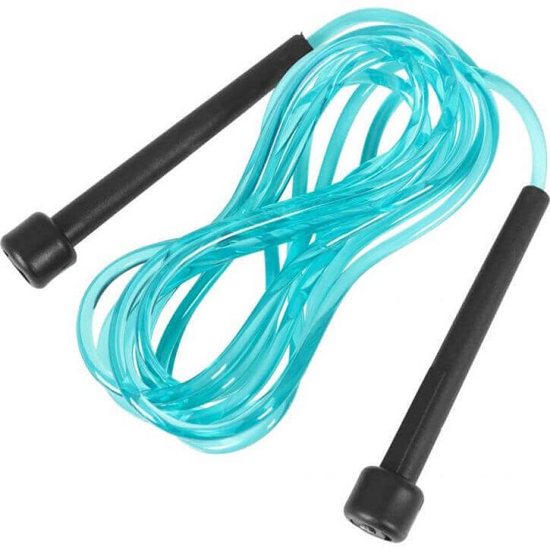 Foto van Gorilla sports springtouw - 300 cm - turquoise - speedrope