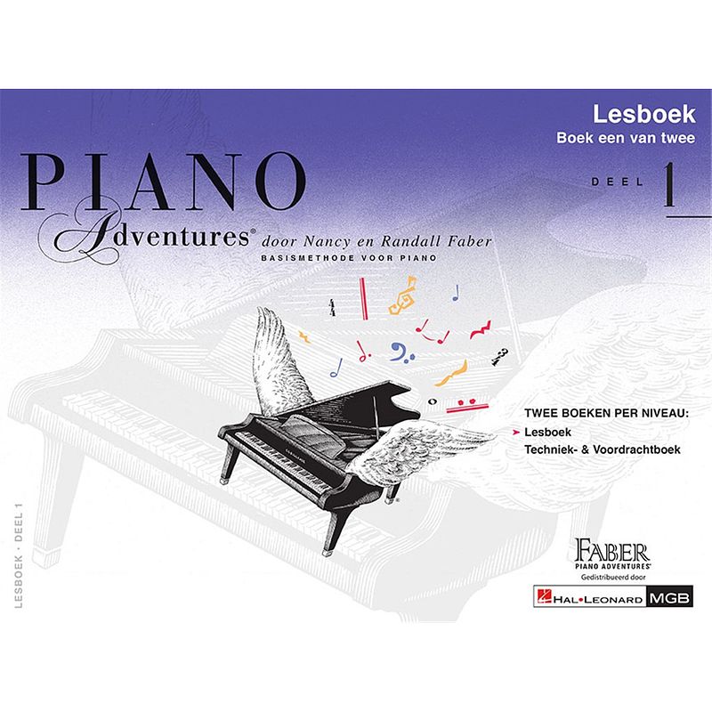 Foto van Hal leonard piano adventures lesboek deel 1 pianoboek