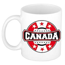 Foto van Canada embleem mok / beker 300 ml - feest mokken