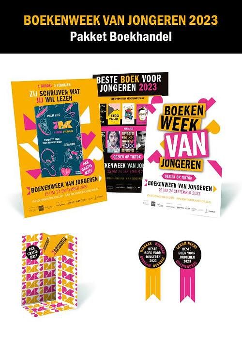 Foto van Pos pakket boekenweek van jongeren - pakket (9789059656802)