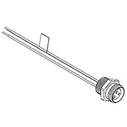 Foto van Molex 1300130587 sensor/actuator connector, geassembleerd aantal polen: 6 bus 1 stuk(s)