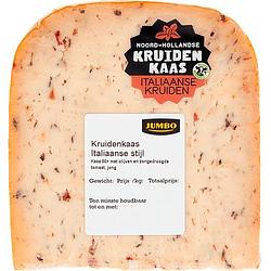 Foto van Jumbo kruidenkaas italiaanse stijl 50+ ca. 250g