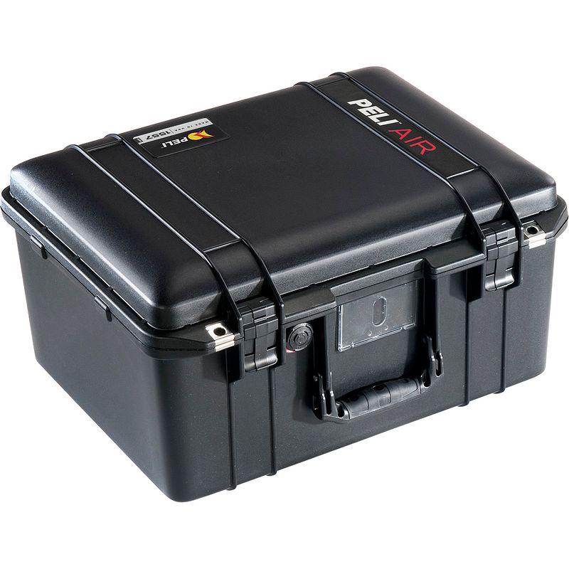 Foto van Peli 1557 air case 440 x 330 x 248 mm met trekpak dividers