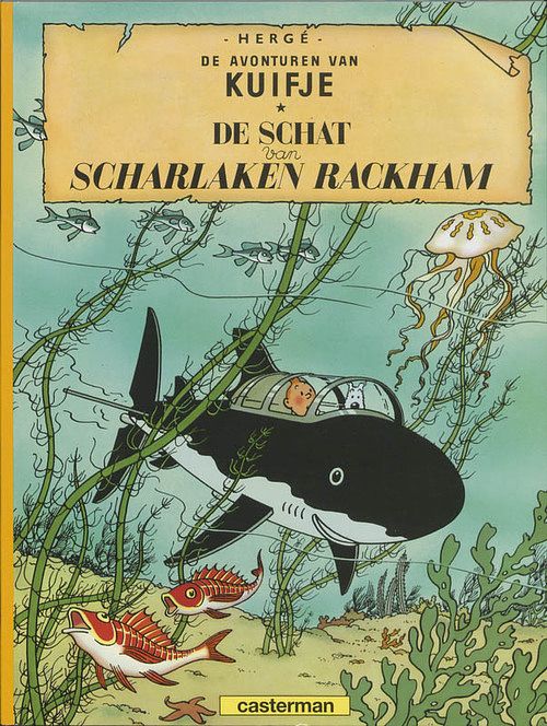 Foto van Kuifje - 11 - de schat van scharlaken rackham - hergé - paperback (9789030325147)