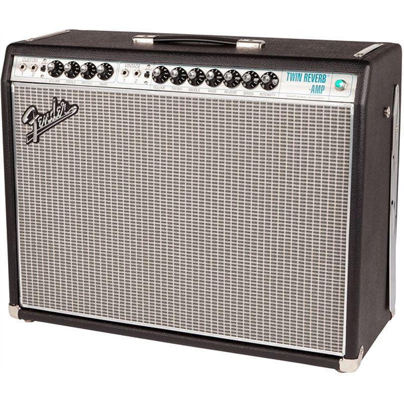 Foto van Fender 68 custom twin reverb buizenversterker combo