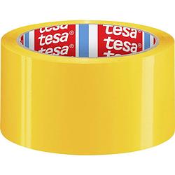 Foto van Tesa secure & strong 58643-00000-00 pakband tesapack geel (l x b) 50 m x 50 mm 1 stuk(s)