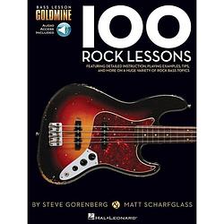 Foto van Hal leonard - bass lesson goldmine: 100 rock lessons