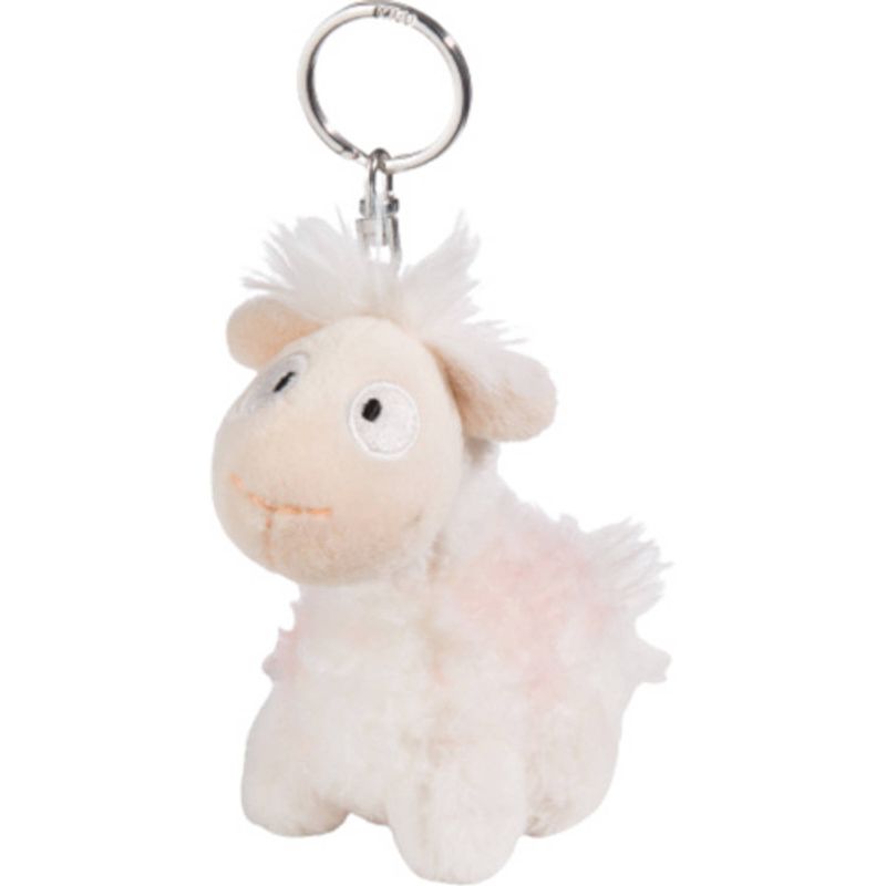 Foto van Nici sleutelhanger lama claudi junior 10 cm pluche wit