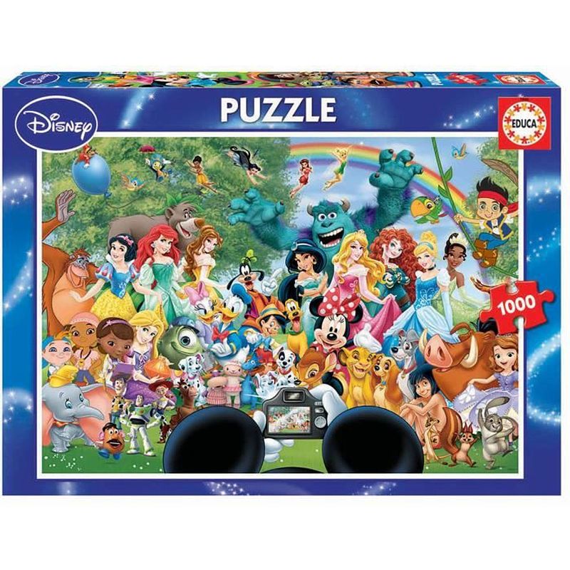 Foto van Disney 1000 pieces puzzle - the wonderful disney world