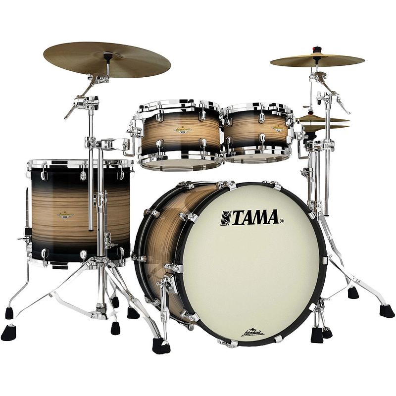 Foto van Tama me42tzs-lnwb starclassic maple natural pacific walnut burst 4d. shellset