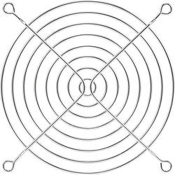 Foto van Profan technology ventilatierooster 1 stuk(s) (b x h) 120 mm x 120 mm metaal verchroomd, vernikkeld