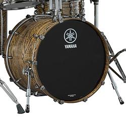 Foto van Yamaha jlhb2416unt live custom hybrid oak natural 24 x 16 bass drum