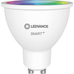 Foto van Ledvance smart+ energielabel: g (a - g) smart+ spot gu10 multicolour 40 100° 5 w/2700k gu10 gu10 5 w rgbw