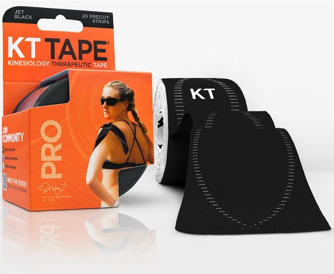 Foto van Kt tape pro strips zwart