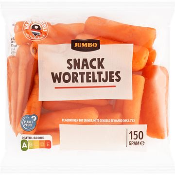 Foto van Jumbo snackwortelen 150g