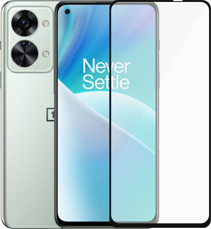 Foto van Oneplus nord 2t 128gb groen 5g + panzerglass case friendly screenprotector glas