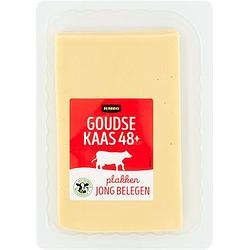 Foto van Jumbo goudse kaas jong belegen 48+ plak 190g