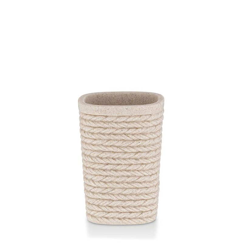 Foto van Kela - drinkbeker badkamer, beige - kela eleni