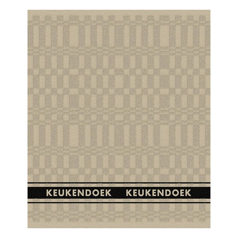 Foto van Ddddd keukendoek pelle 50x55cm - natural - set van 6