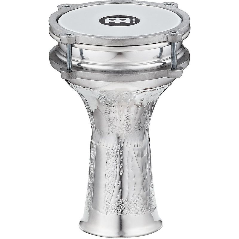 Foto van Meinl he-110 aluminium hand-hammered darbuka 5.33 x 9.25 inch