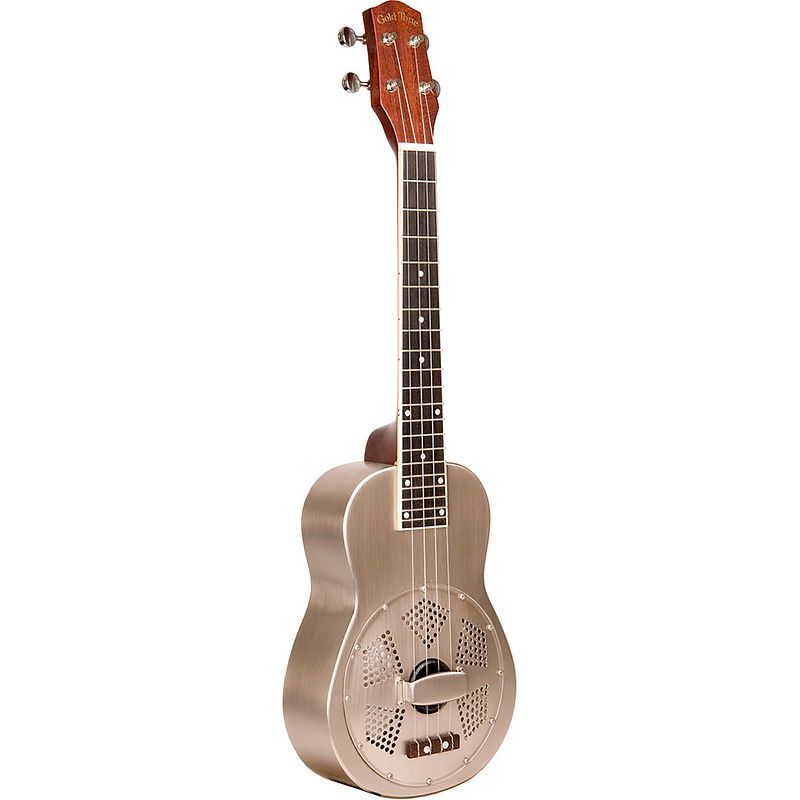 Foto van Gold tone resouke tenor resonator tenor ukelele met gigbag