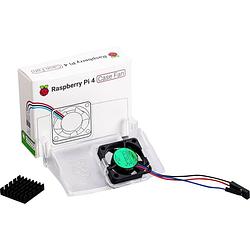 Foto van Raspberry pi® rb-case-fan actieve ventilator geschikt voor serie: raspberry pi wit