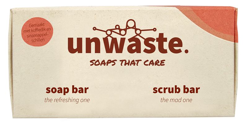 Foto van Unwaste duopack soaps that care