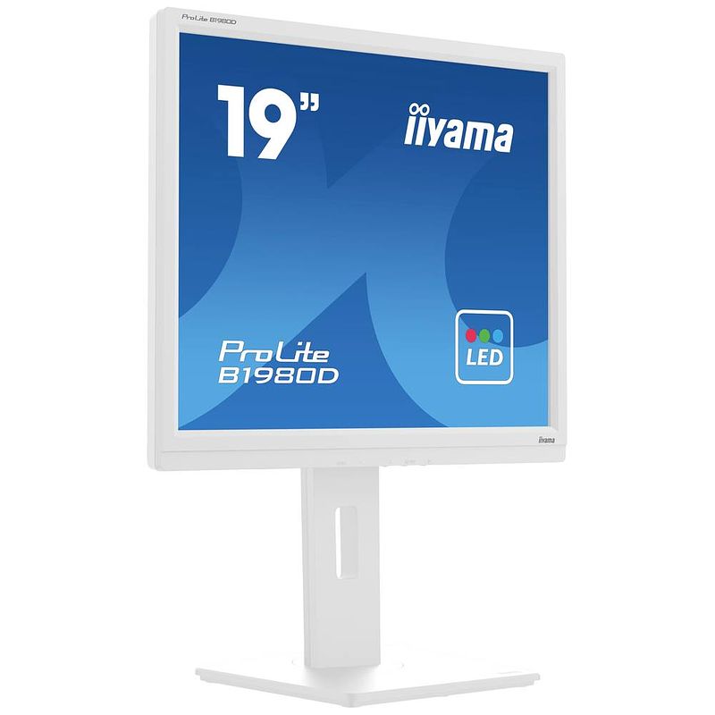 Foto van Iiyama prolite led-monitor 48.3 cm (19 inch) energielabel e (a - g) 1280 x 1024 pixel 5 ms vga, dvi tn led