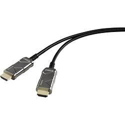 Foto van Speaka professional hdmi aansluitkabel hdmi-a stekker, hdmi-a stekker 10.00 m zwart sp-8821984 ultra hd (8k) hdmi-kabel