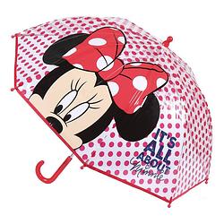 Foto van Disney minnie mouse - paraplu - voor kinderen - rood - d71 cm - paraplu'ss