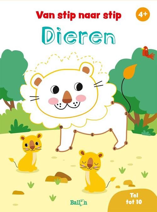 Foto van Van stip naar stip tot 10 dieren - paperback (9789403212319)