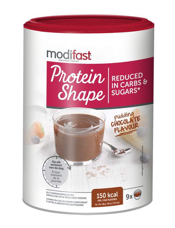 Foto van Modifast protein shape pudding chocolade