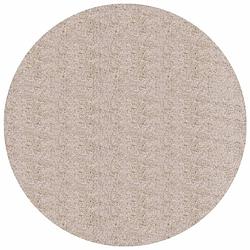 Foto van Vidaxl vloerkleed pamplona shaggy hoogpolig modern ø 100 cm beige