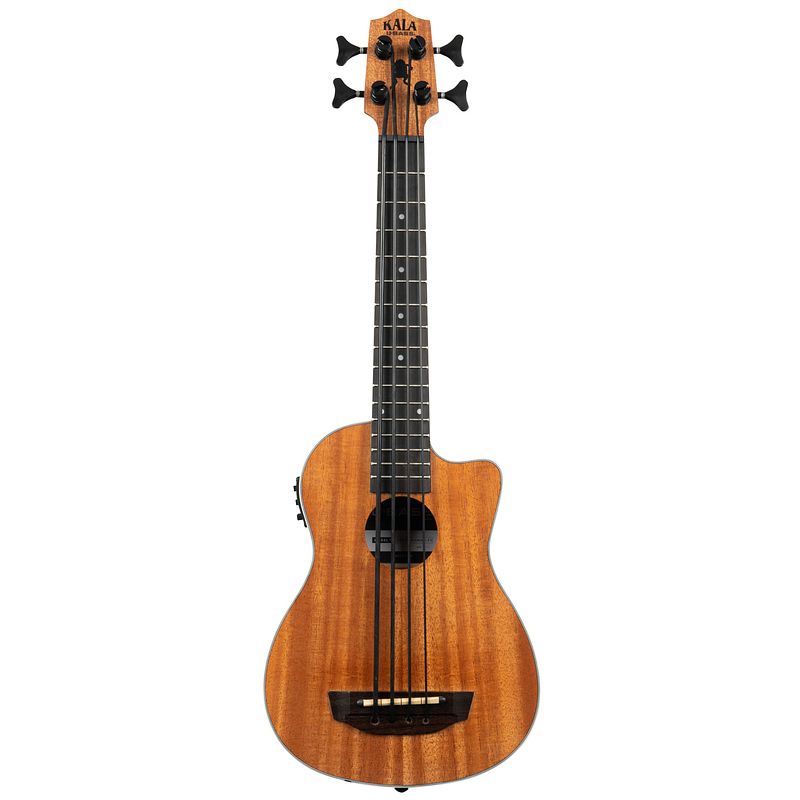 Foto van Kala u-bass scout fretted bas ukelele met gigbag