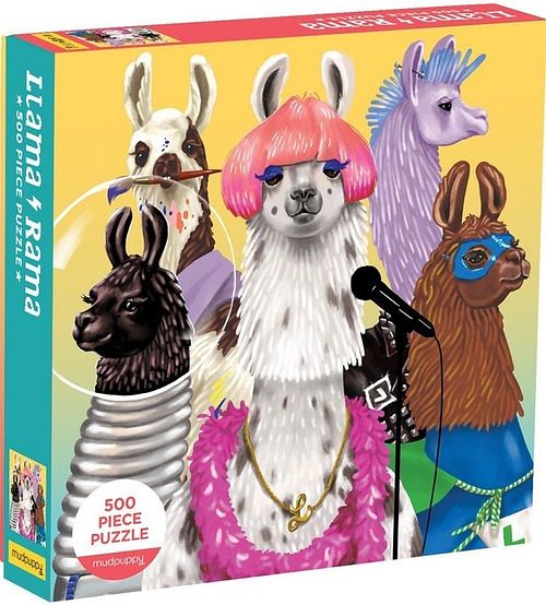 Foto van Llama rama family puzzle (500 piece) - puzzel;puzzel (9780735361102)