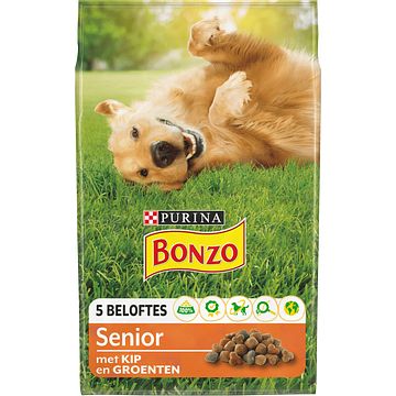 Foto van Purina® bonzo® senior met kip en groente 3kg bij jumbo