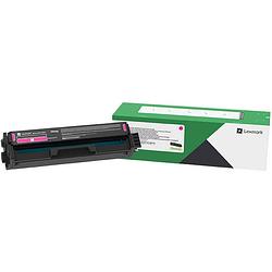 Foto van Lexmark recycling toner c3224 c3326 mc3224 mc3326 c3220m0 origineel magenta 1500 bladzijden