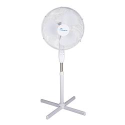 Foto van Lifetime air ventilator staand - statiefventilator - ø40cm - 3 snelheden - instelbaar - wit